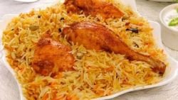رز بخاري بالدجاج لذيذ